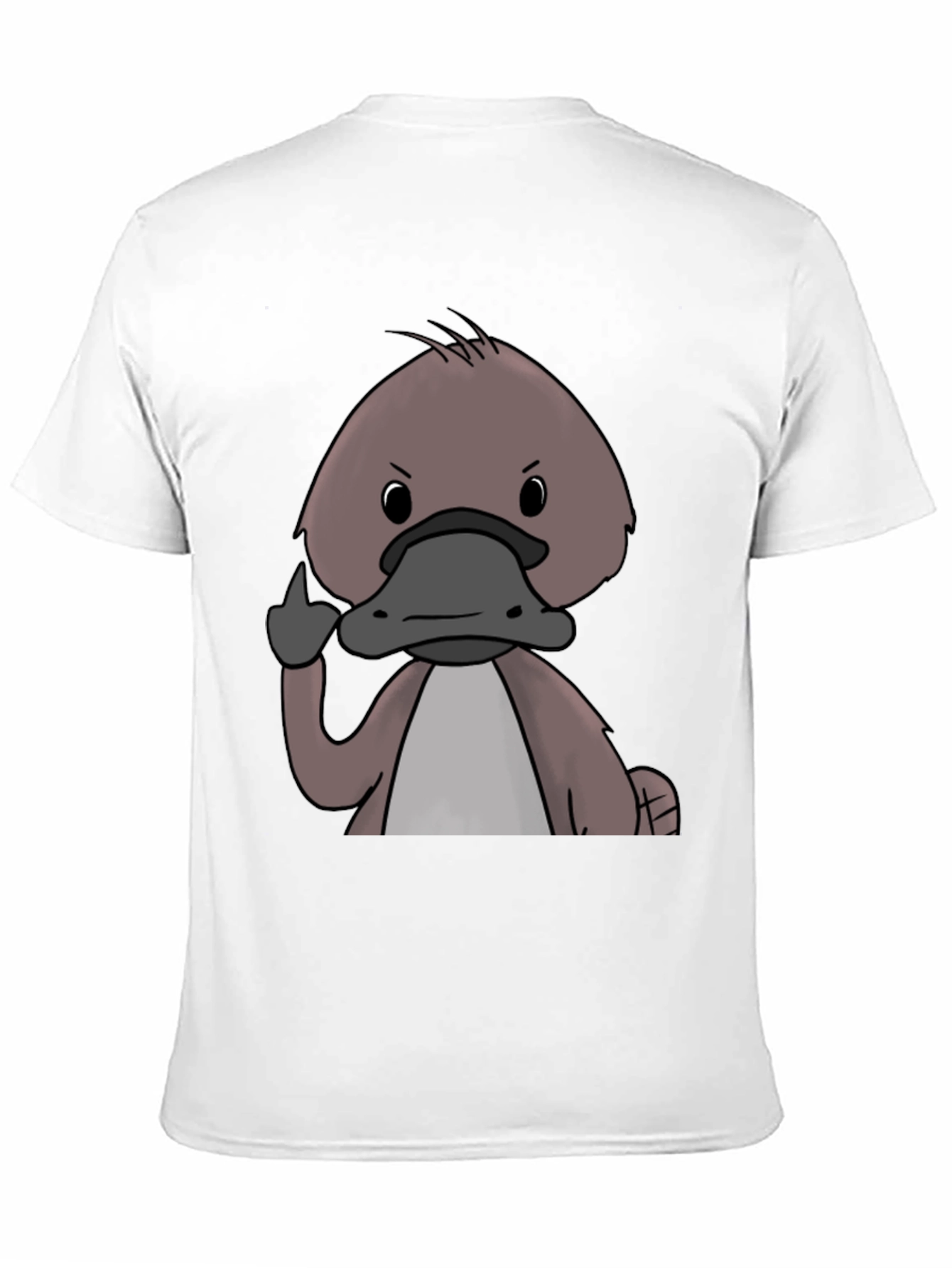 Middle Finger Platypus T-Shirt