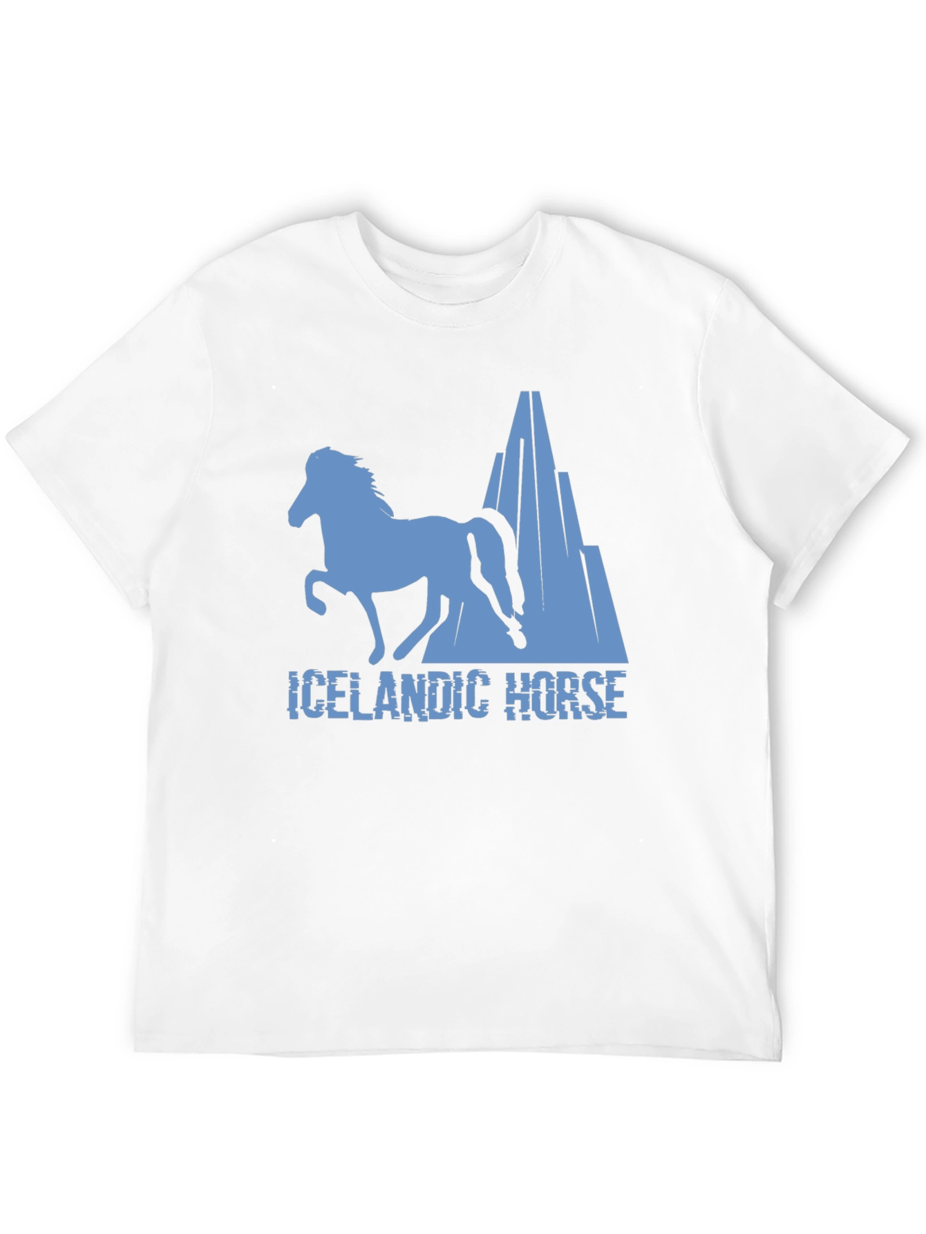 Icelandic Horse Graphic Tee - Black