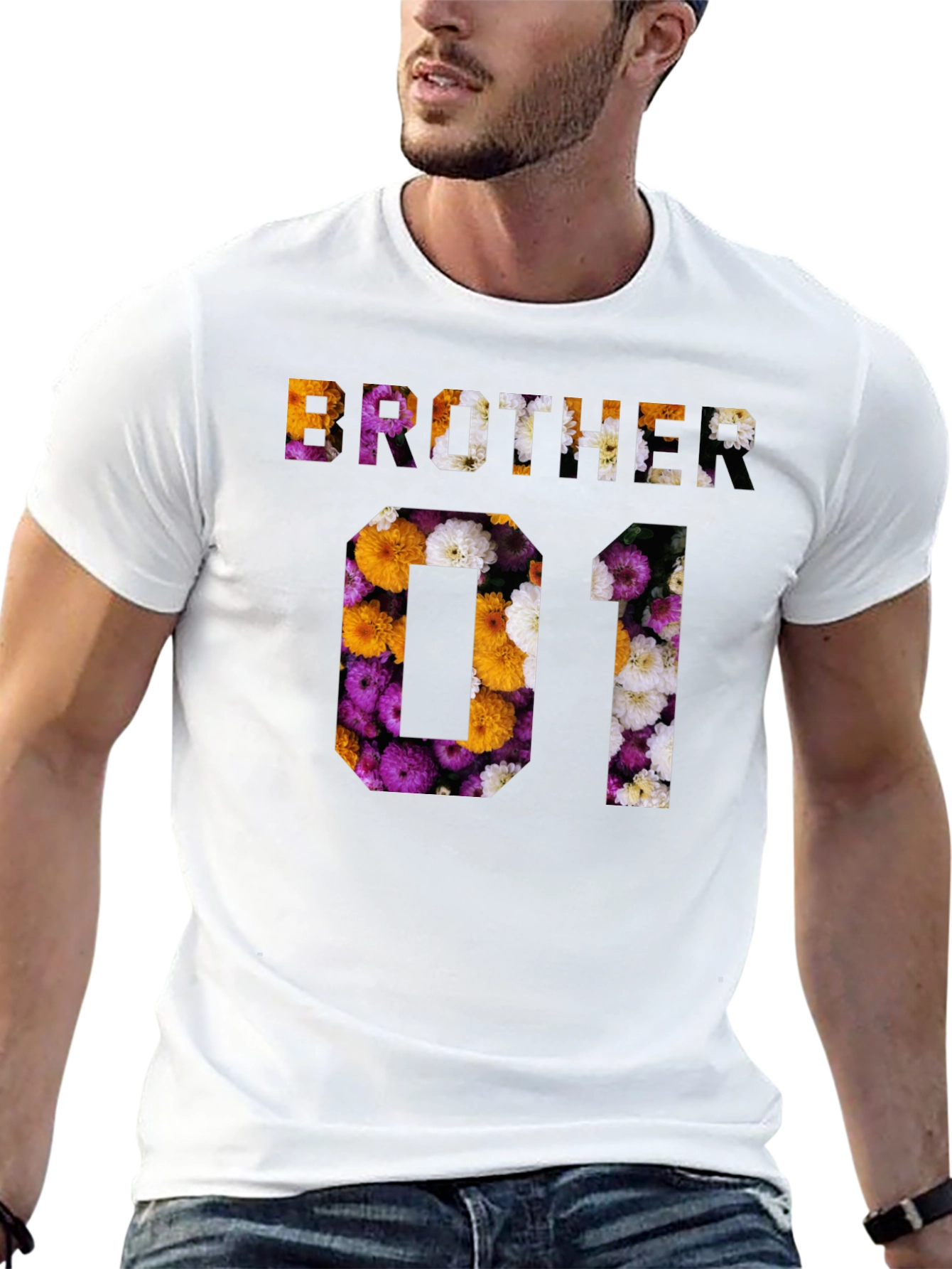 Brother 01 Floral T-Shirt