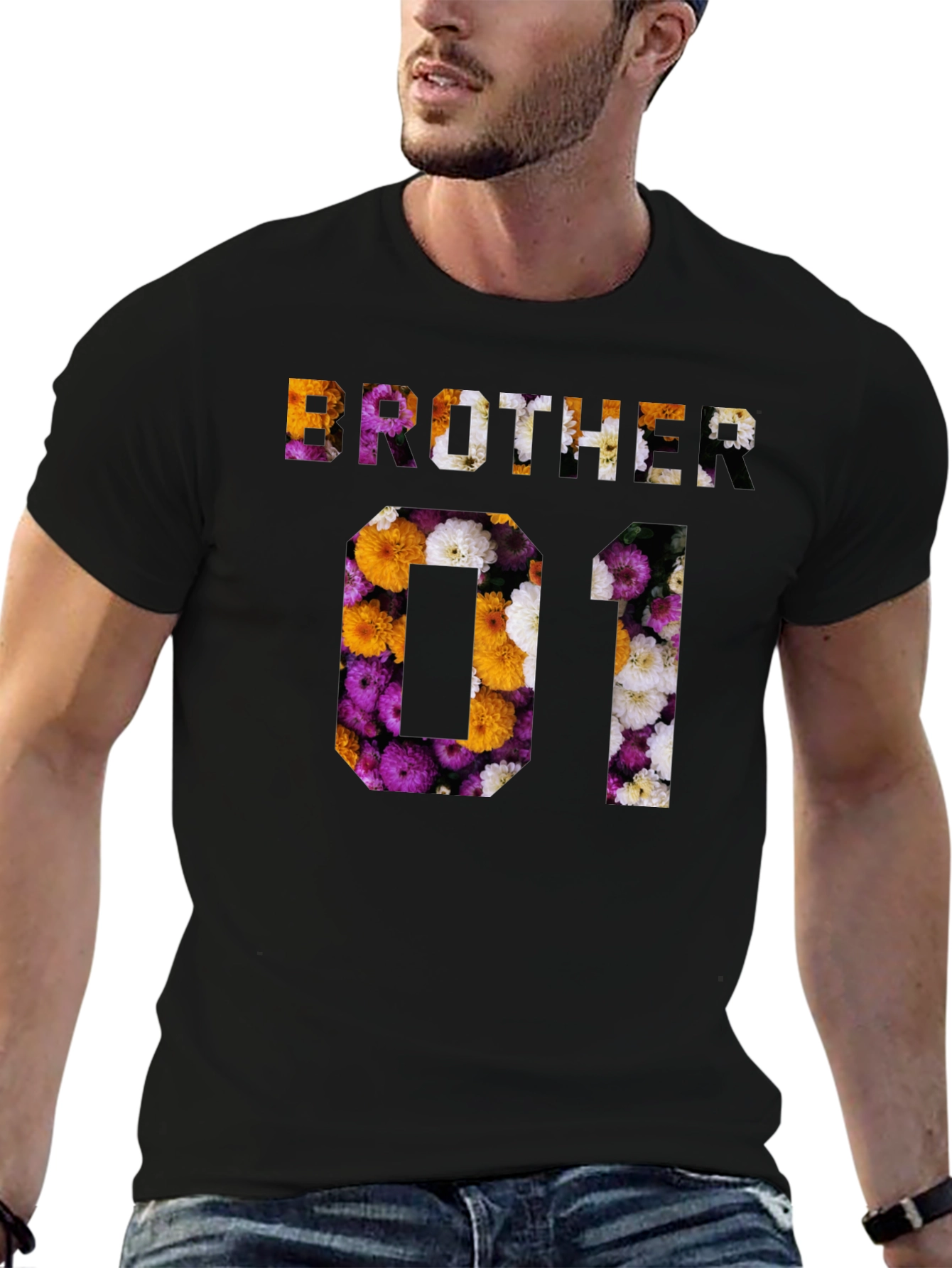 Brother 01 Floral T-Shirt