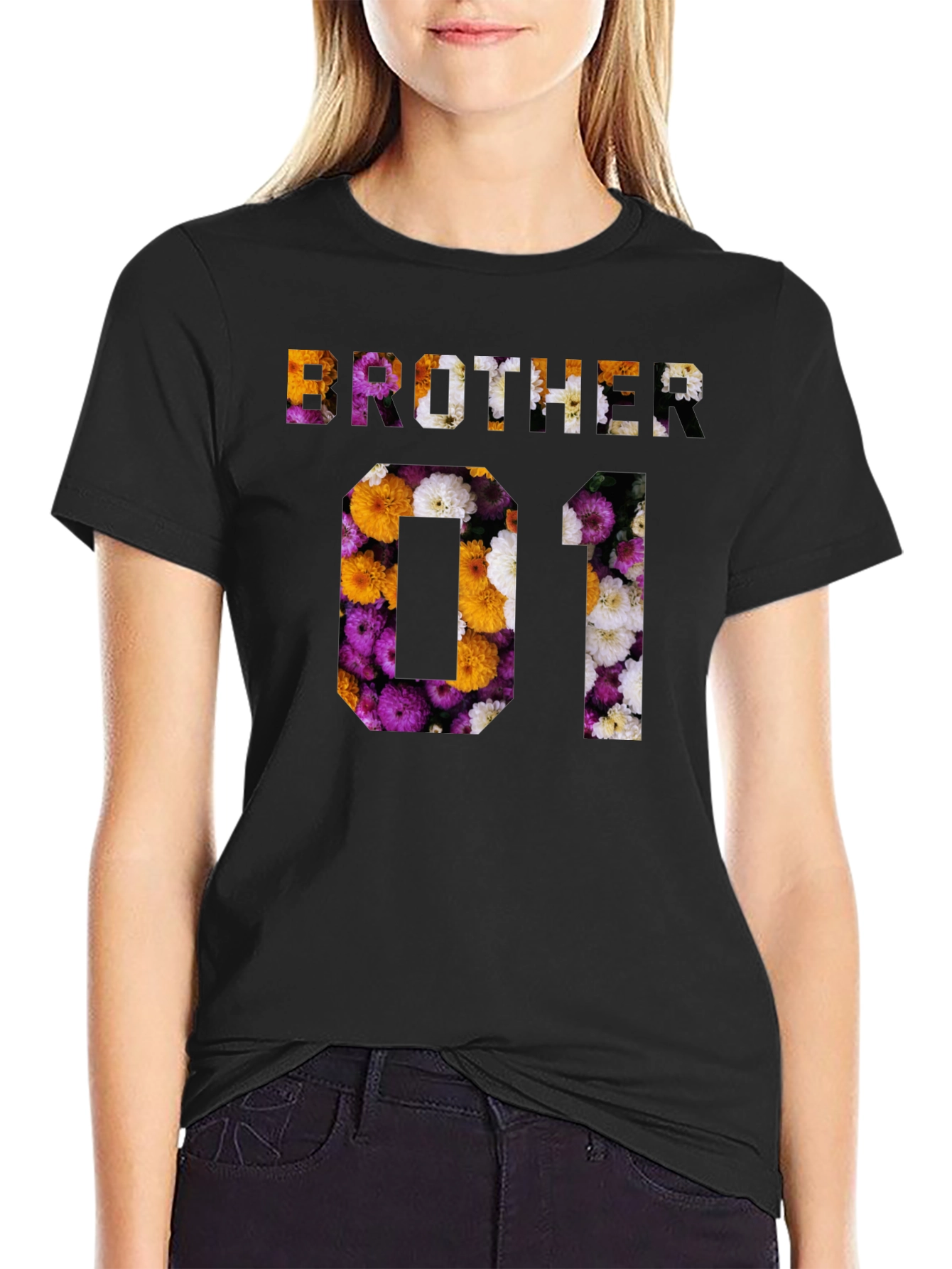 Brother 01 Floral T-Shirt