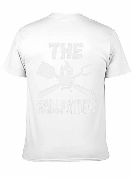 The Grillfather T-Shirt - BBQ Master Tee
