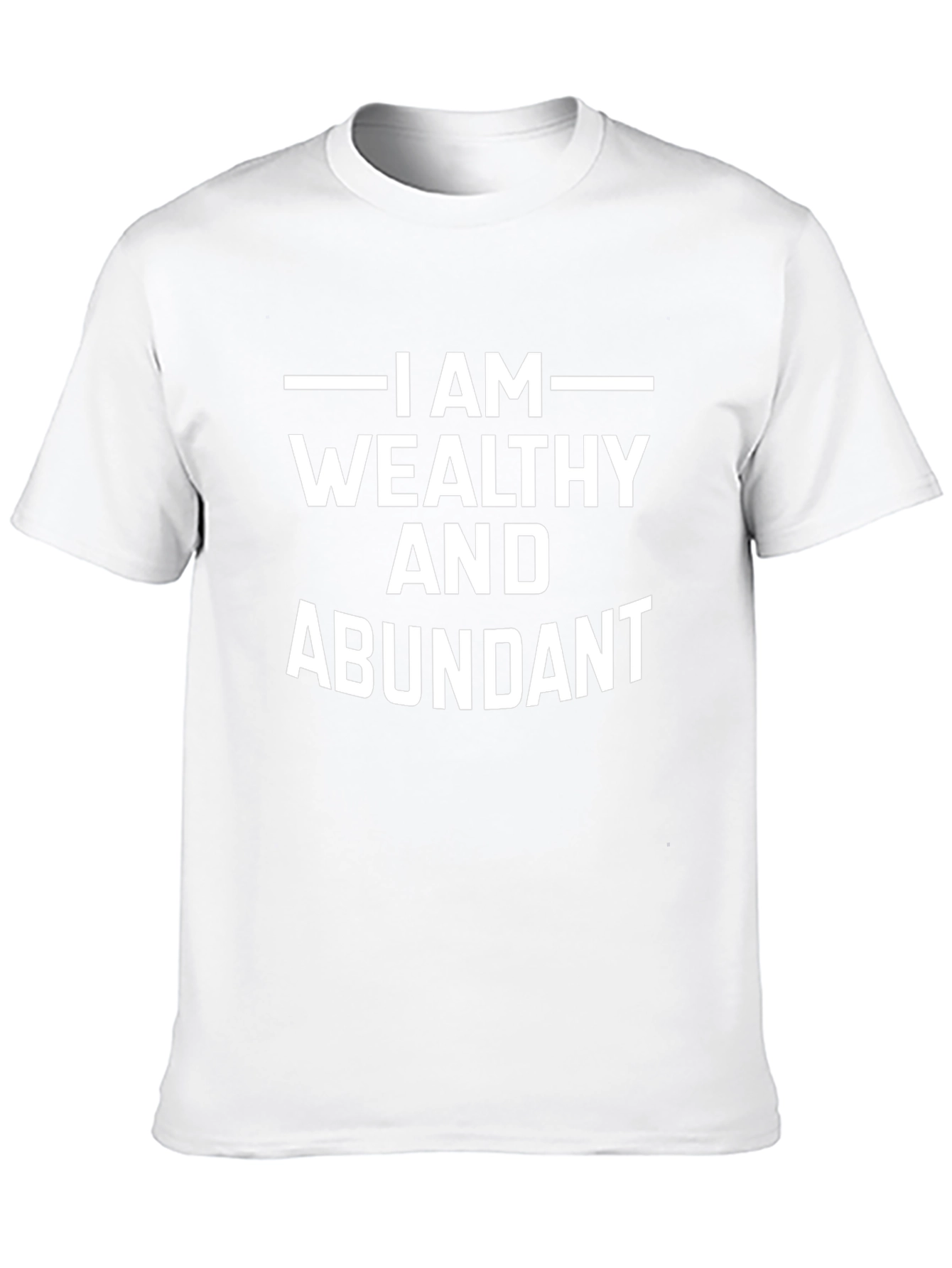Wealthy & Abundant Graphic Tee - Black