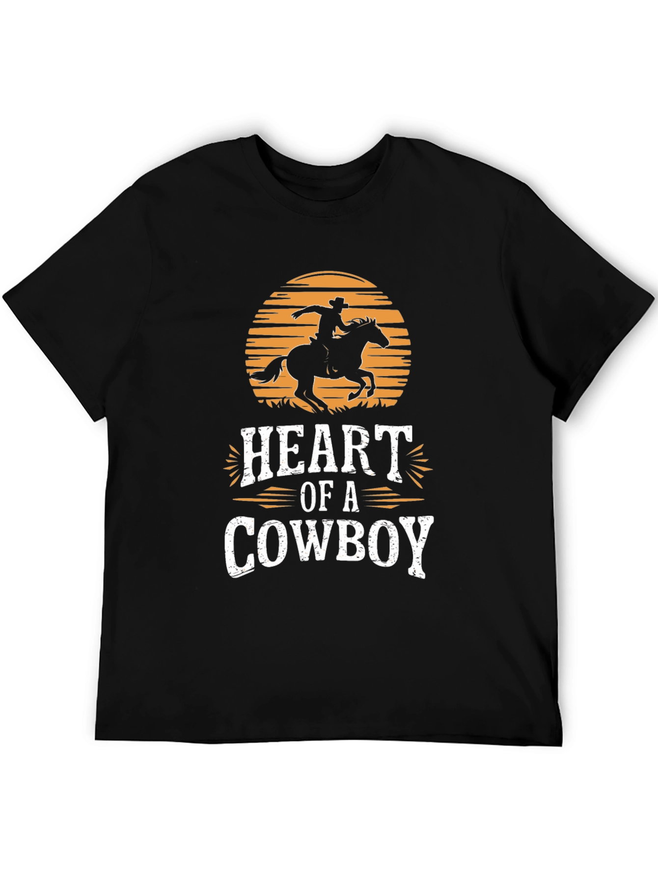Heart of a Cowboy Graphic T-Shirt