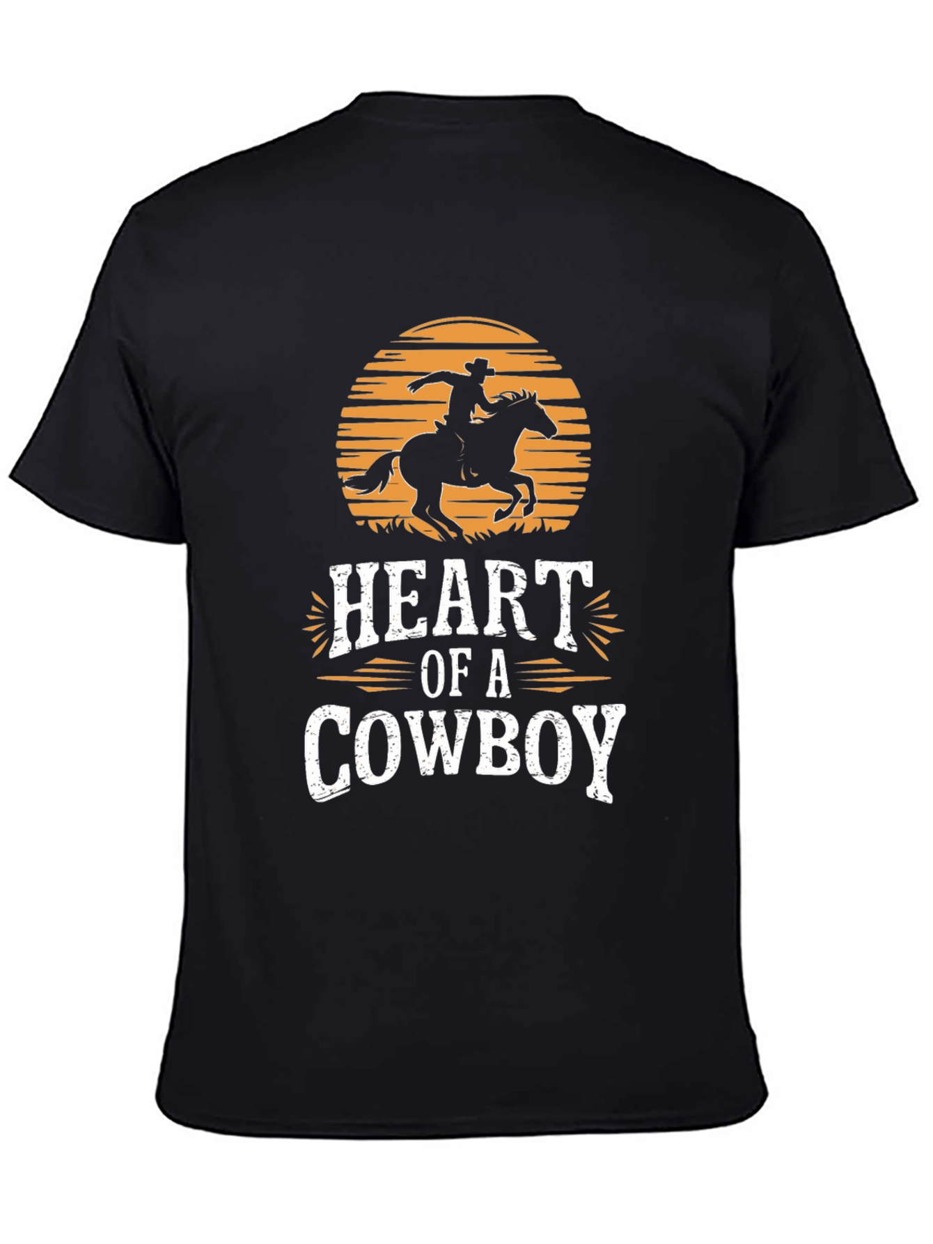 Heart of a Cowboy Graphic T-Shirt