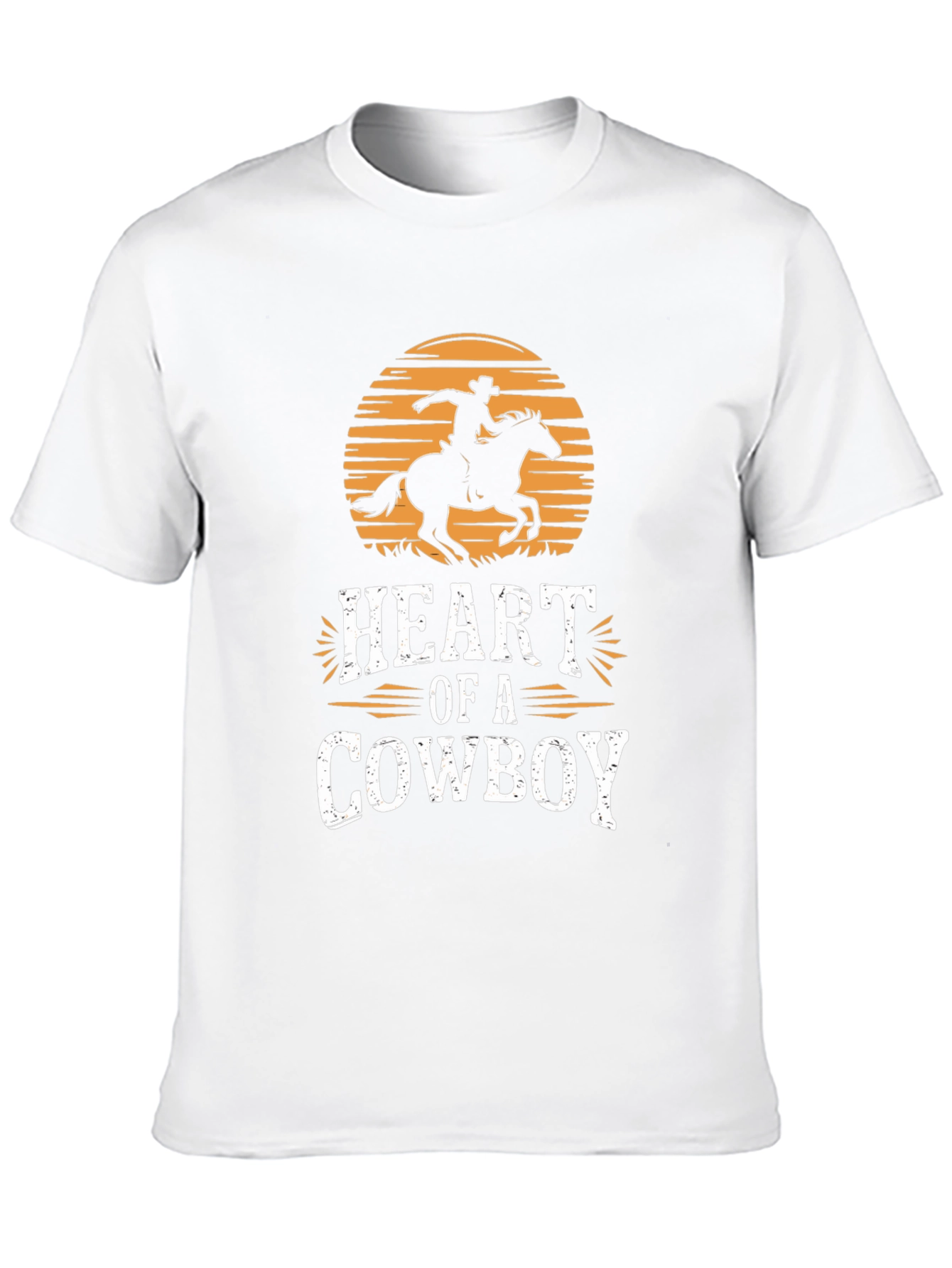 Heart of a Cowboy Graphic T-Shirt