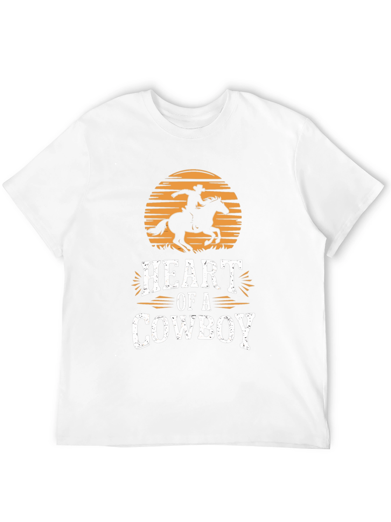 Heart of a Cowboy Graphic T-Shirt