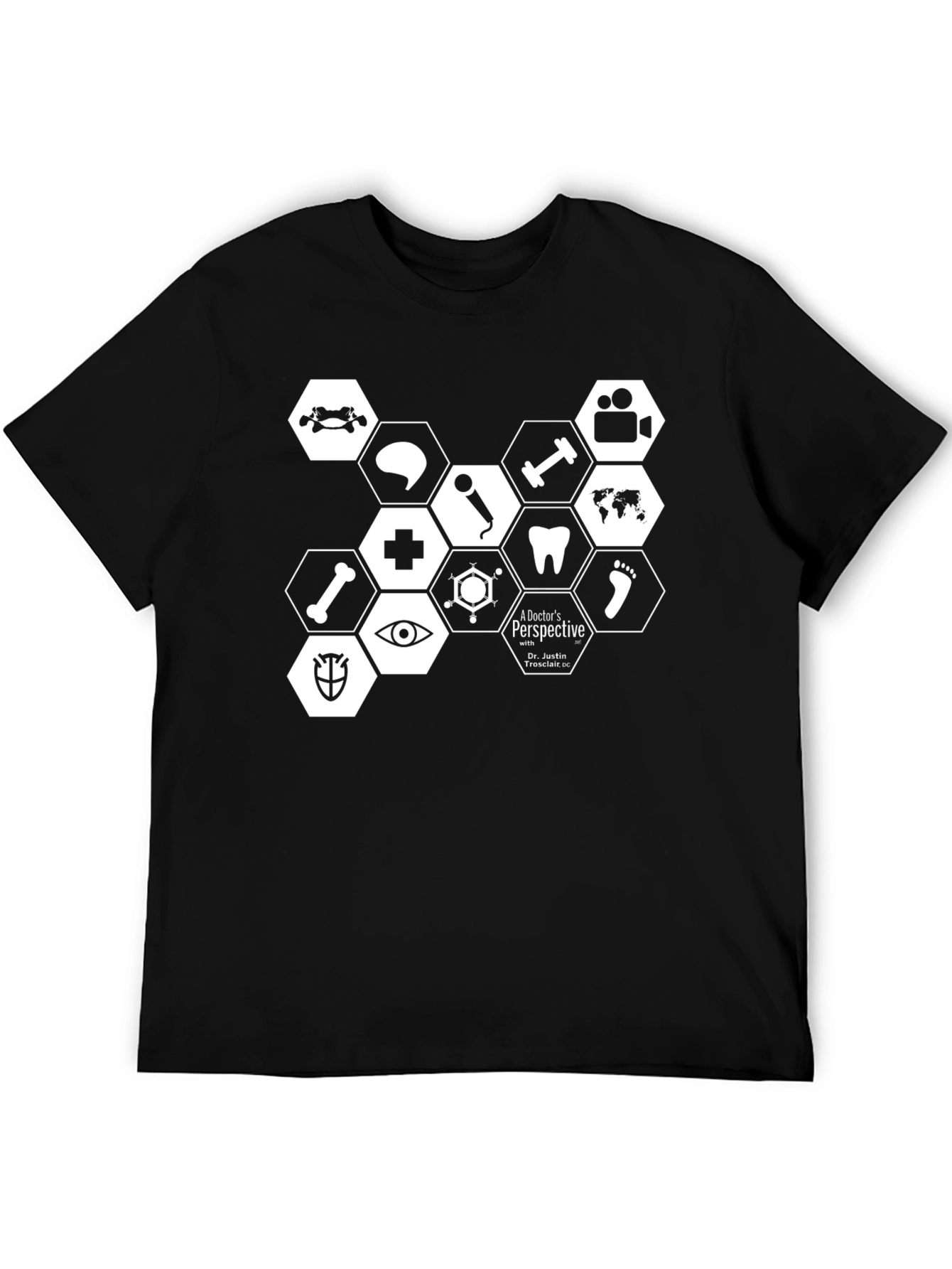 Doctors Perspective Graphic Tee - Black