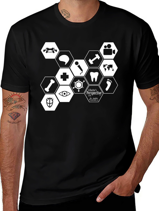 Doctors Perspective Graphic Tee - Black