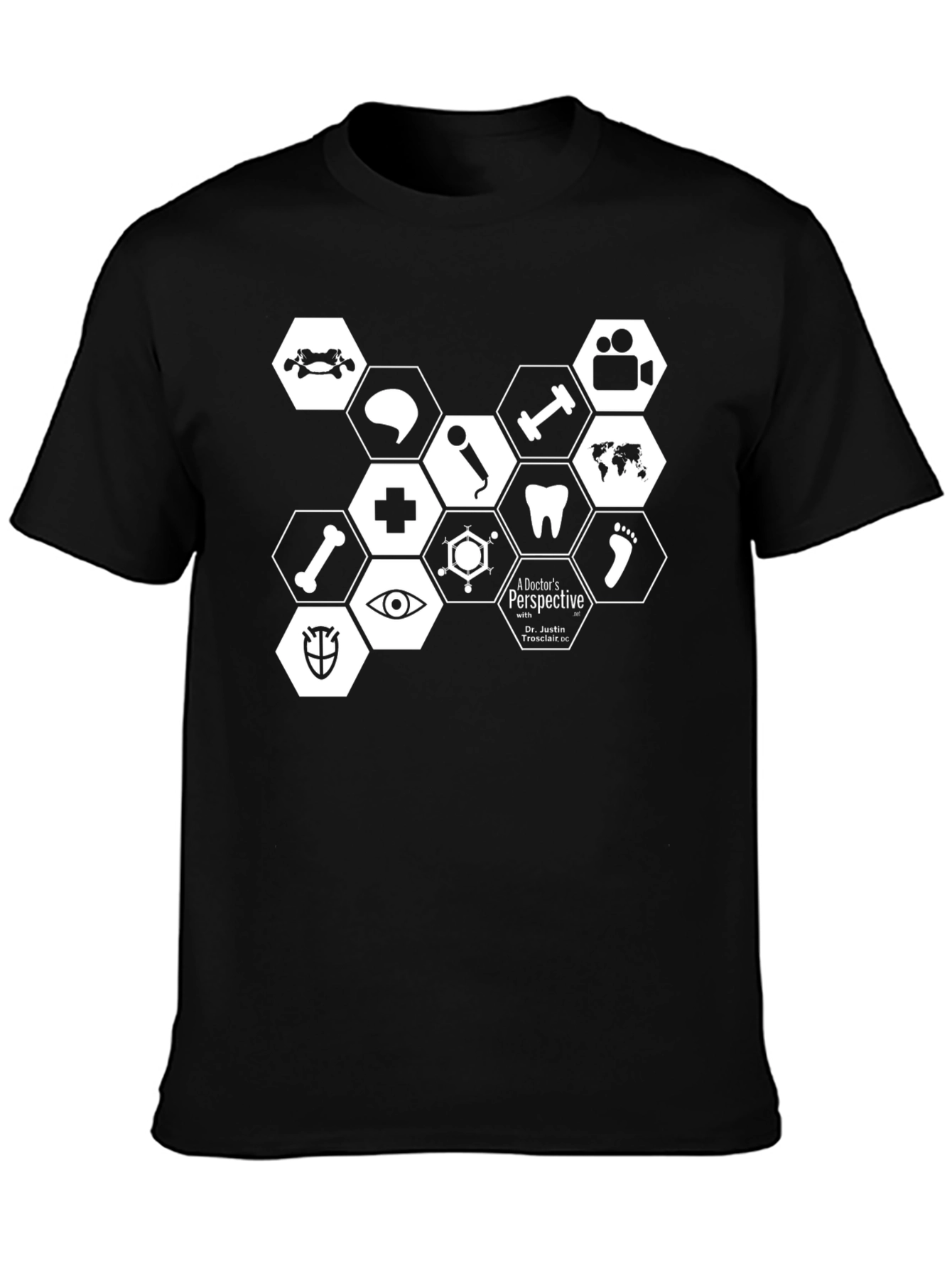 Doctors Perspective Graphic Tee - Black