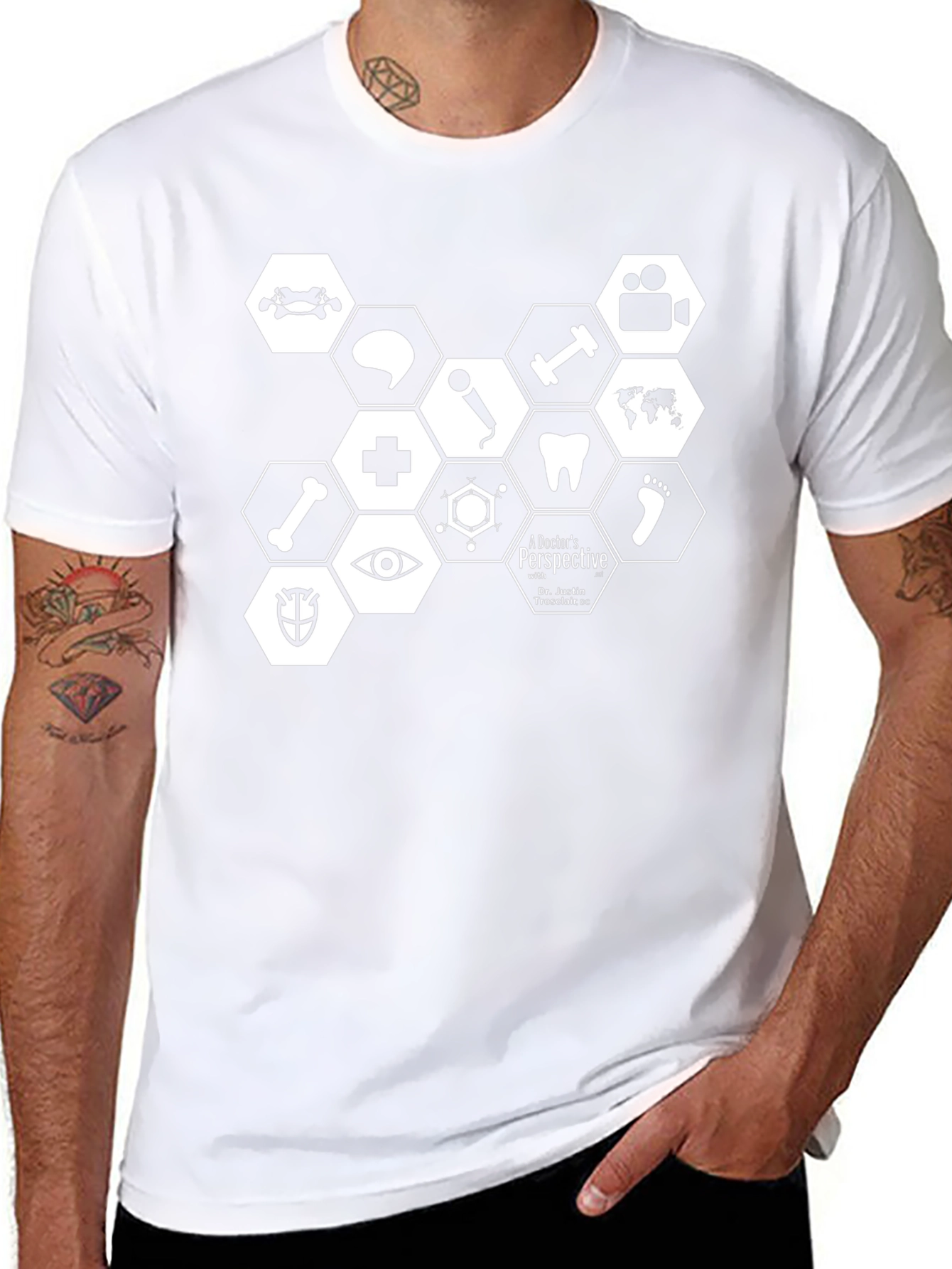 Doctors Perspective Graphic Tee - Black