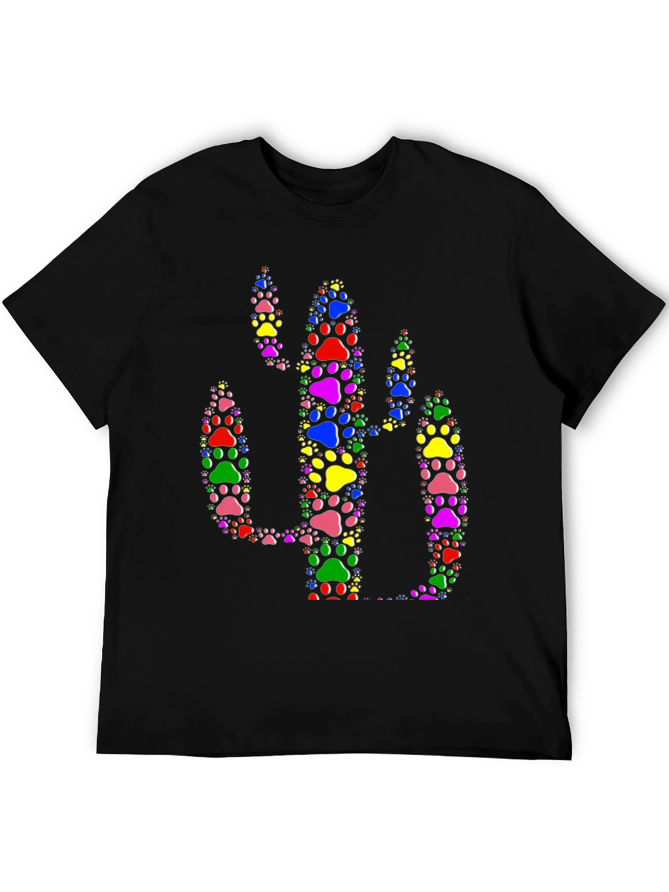 Paw Print Cactus T-Shirt