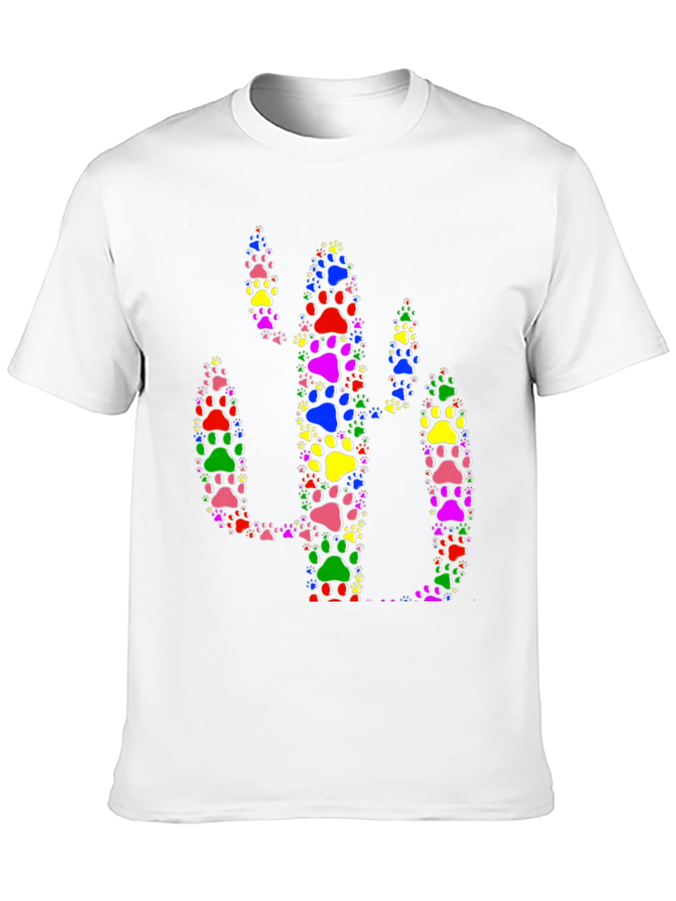 Paw Print Cactus T-Shirt