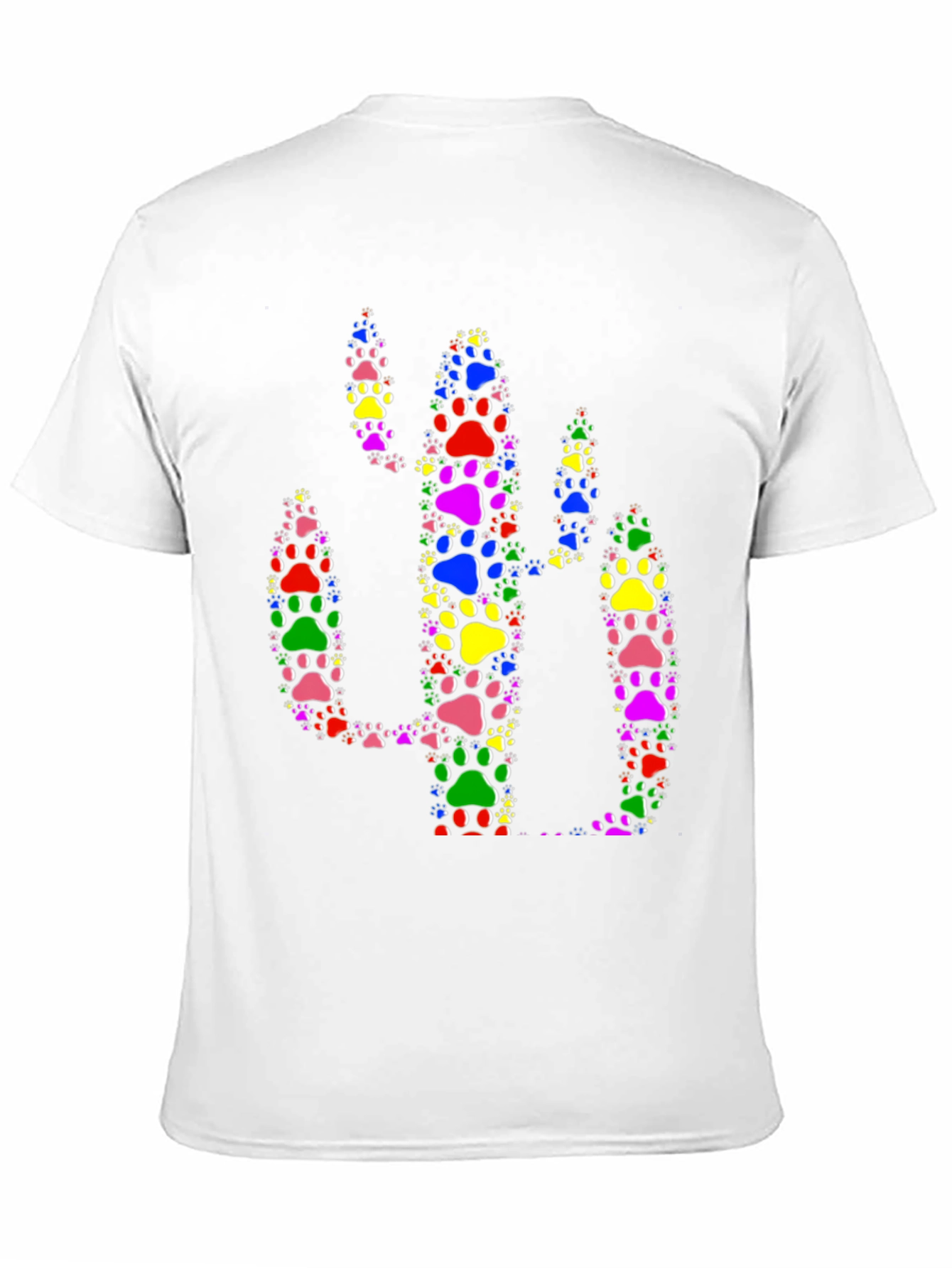 Paw Print Cactus T-Shirt