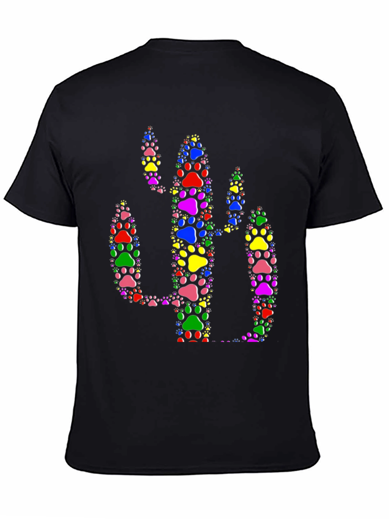 Paw Print Cactus T-Shirt