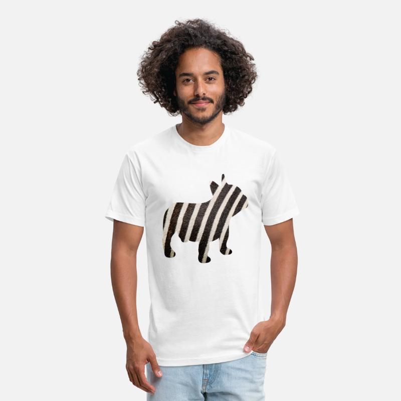 Baby Frenchie Silhouette Zebra