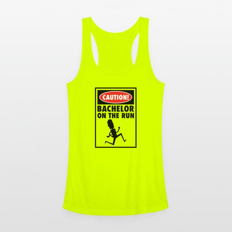 Bachelor Caution Groom Marrying Wedding Day