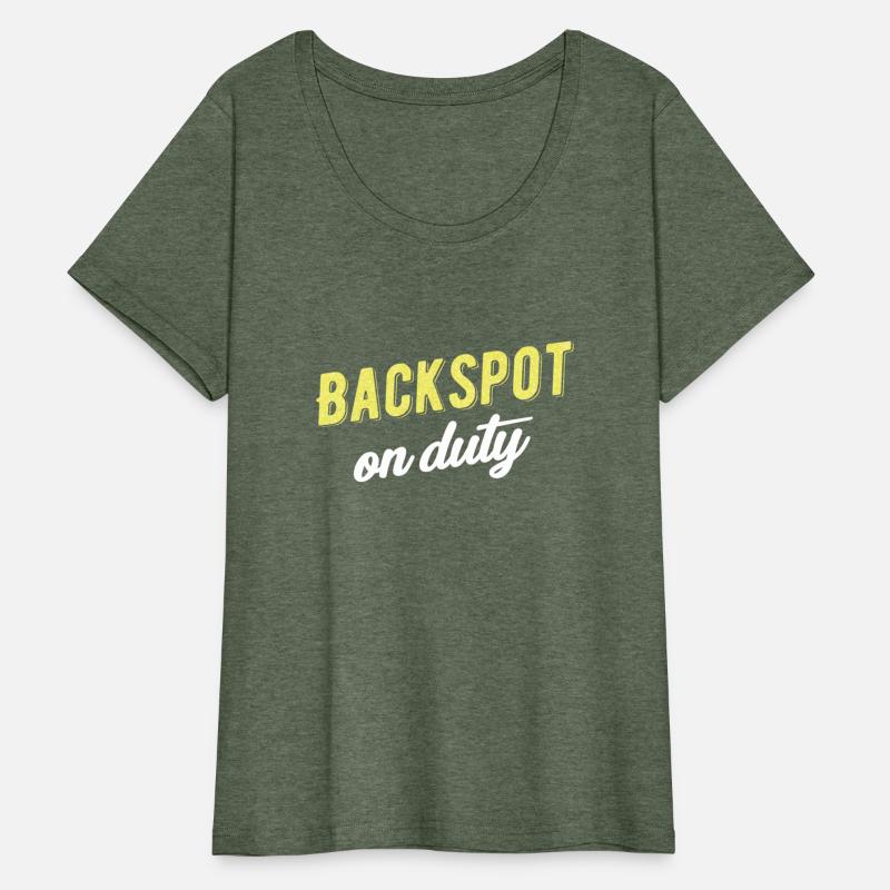 Backspot On Duty Funny Athletes Spotter Dancing