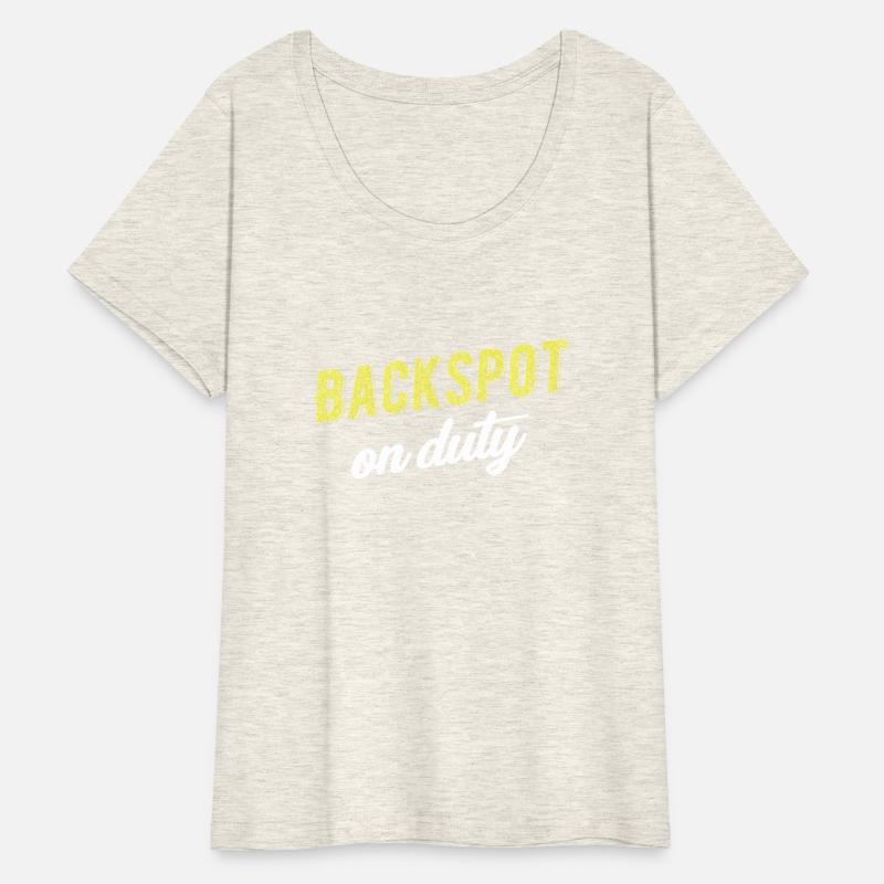 Backspot On Duty Funny Athletes Spotter Dancing