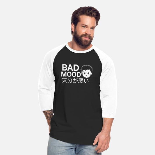 BAD MOOD – Bold Minimalist Anime T-Shirt for the A