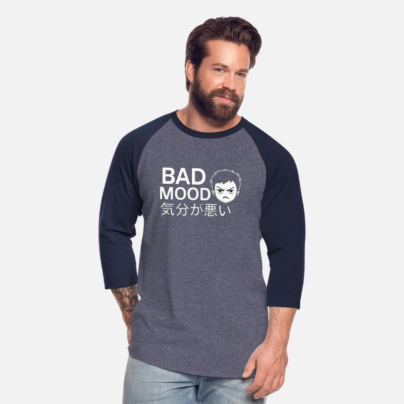 BAD MOOD – Bold Minimalist Anime T-Shirt for the A