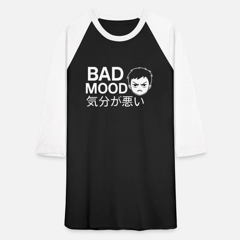 BAD MOOD – Bold Minimalist Anime T-Shirt for the A