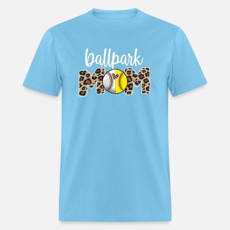 Ballpark Mom Proud Baseball Softball Player Mother