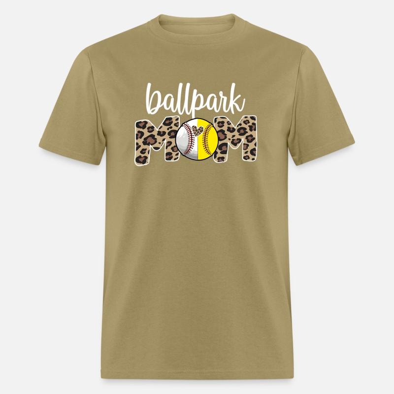 Ballpark Mom Proud Baseball Softball Player Mother