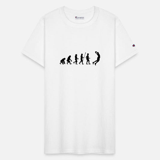 Basketball Evolution - Basketball Player Dunking