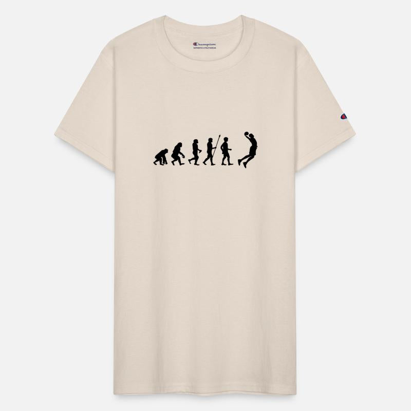 Basketball Evolution - Basketball Player Dunking