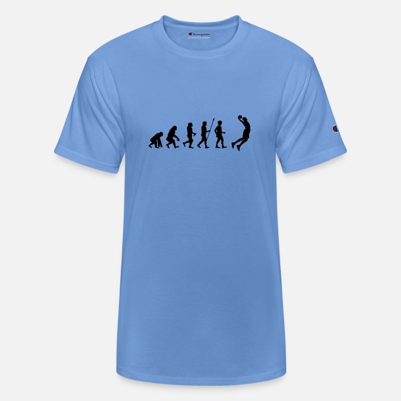 Basketball Evolution - Basketball Player Dunking