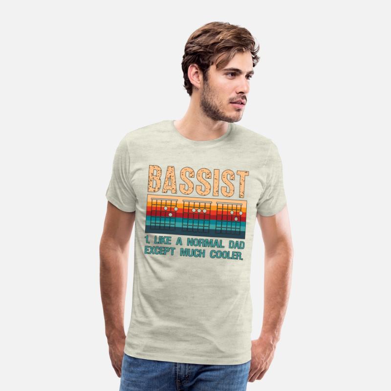 Bass Guitar Bassist Like A Normal Dad Retro Guitar