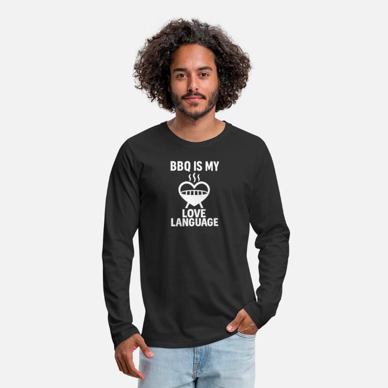 BBQ Is My Love Language Funny Grill Shirt