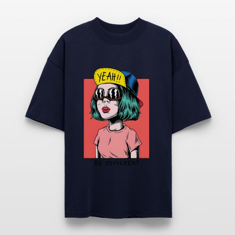Be Different – Pop Art Rebel Girl Design