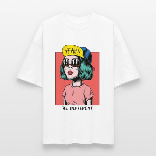 Be Different – Pop Art Rebel Girl Design