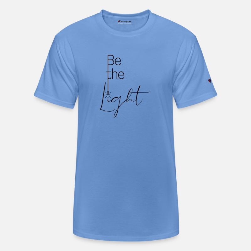 Be the light | Minimalistic word art