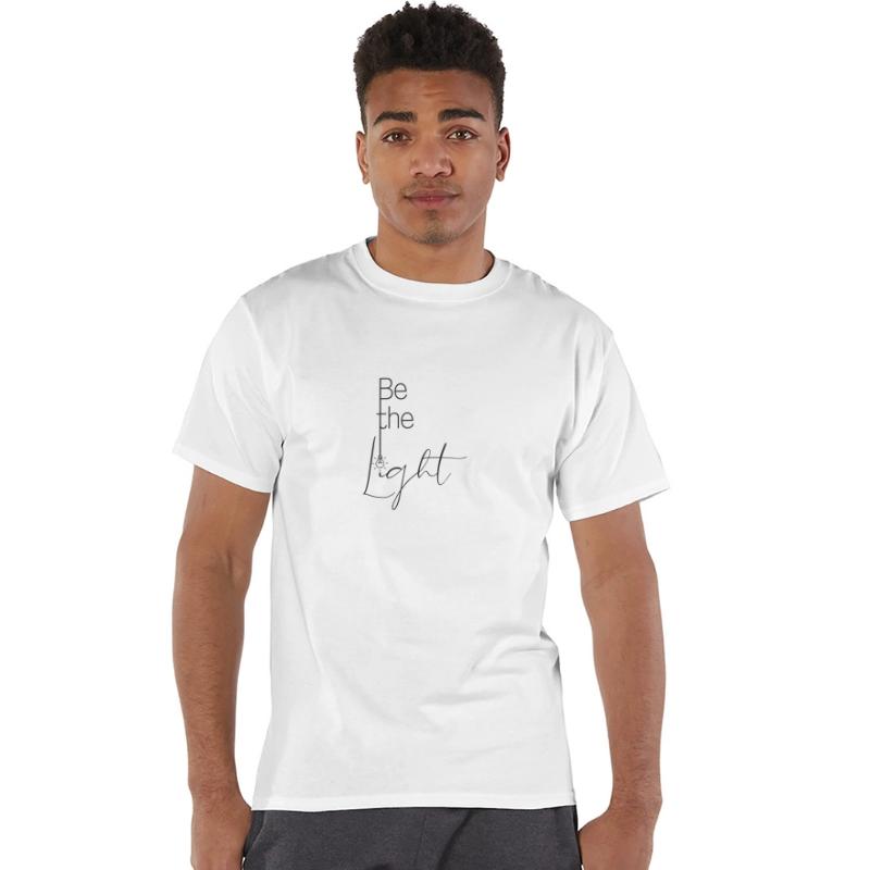 Be the light | Minimalistic word art