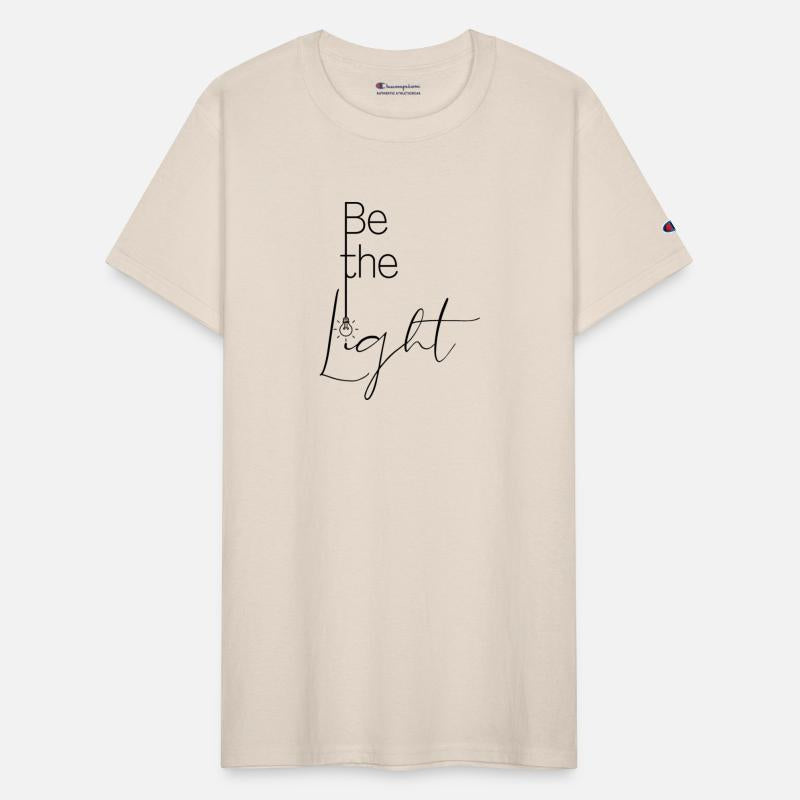 Be the light | Minimalistic word art