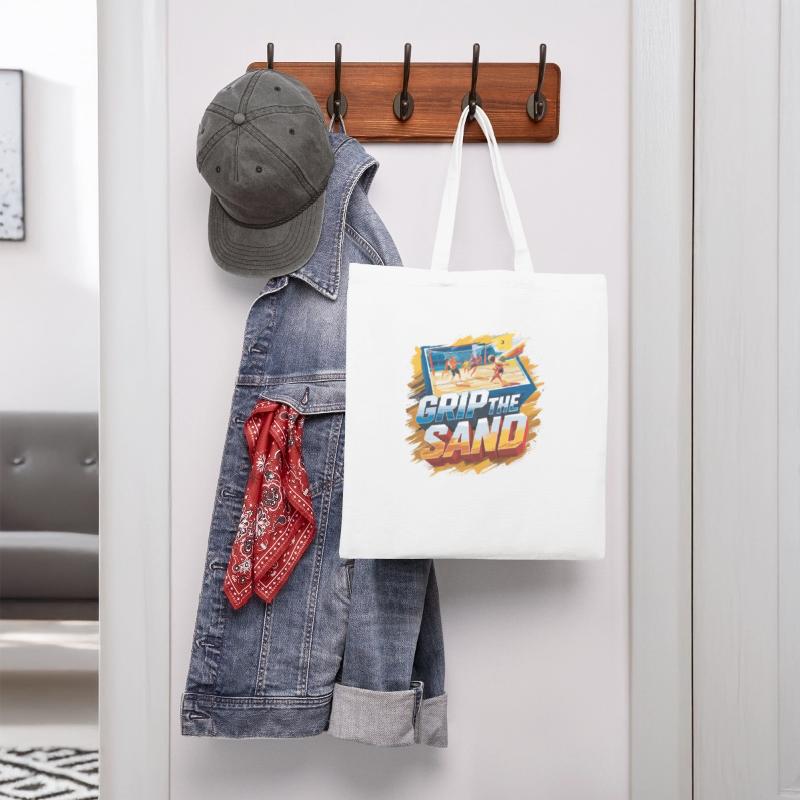 Beachvolleyball Grip The Sand