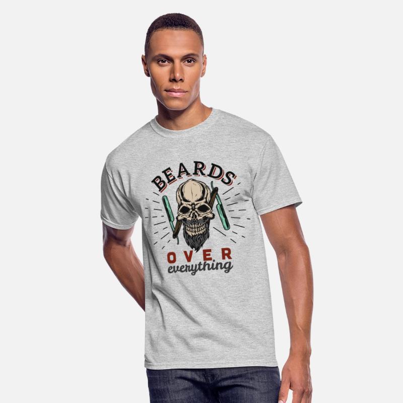 Beards Over Everything Skull Design