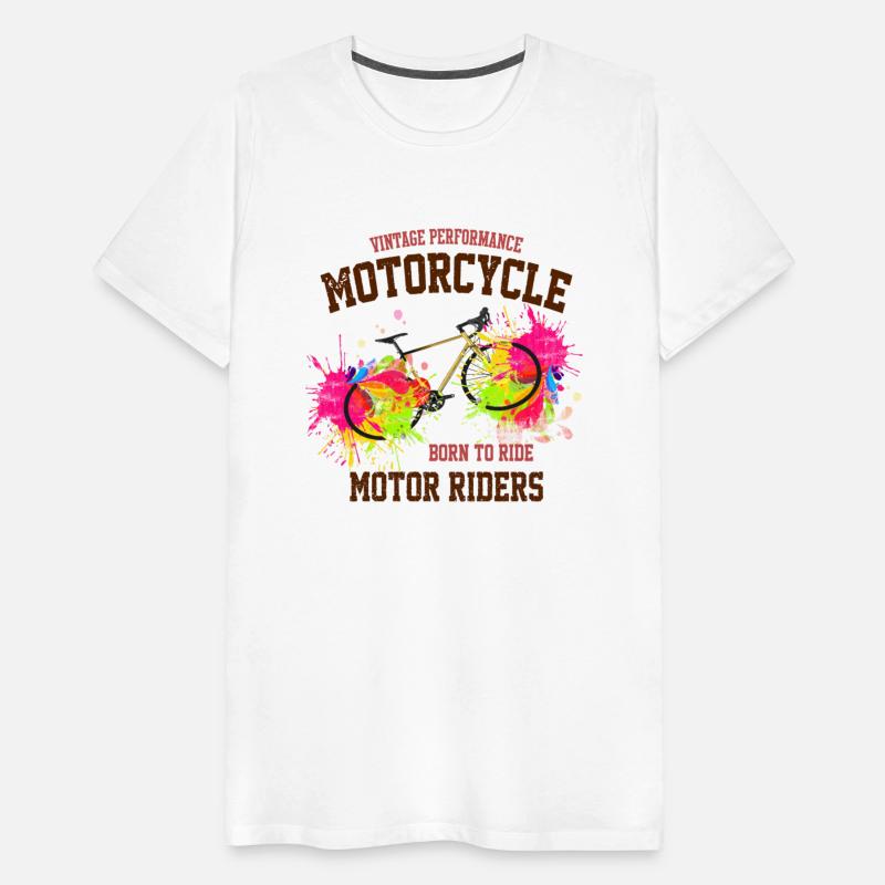 bicycle born to ride motor rider