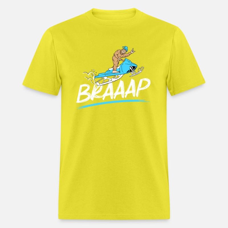 Bigfoot Snowmobile Braaap Trail Snowmobiler