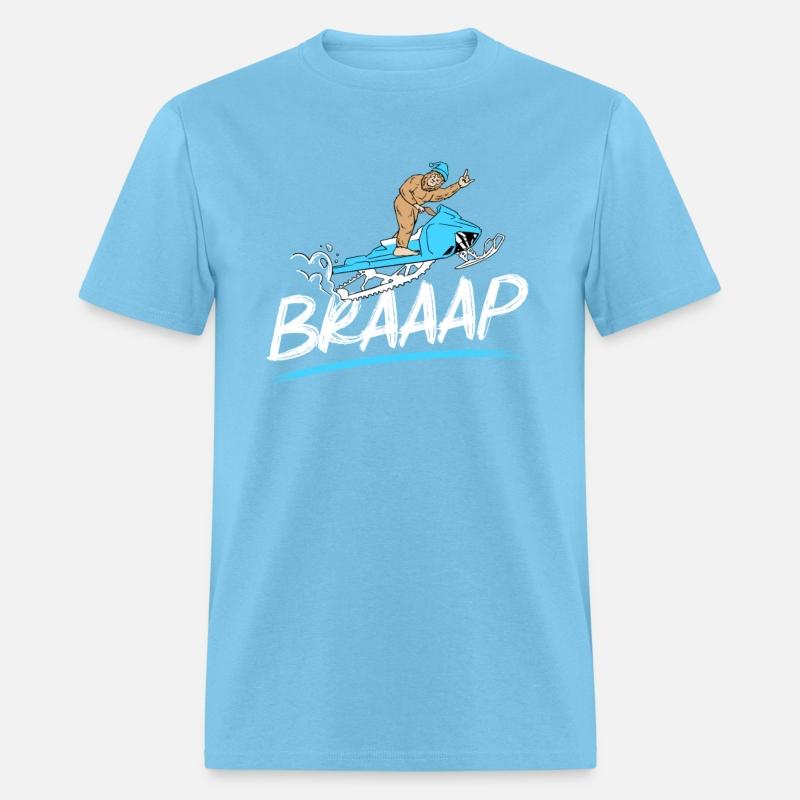 Bigfoot Snowmobile Braaap Trail Snowmobiler