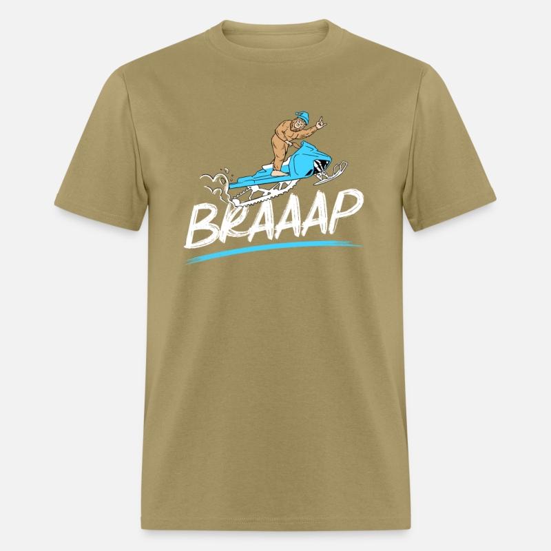 Bigfoot Snowmobile Braaap Trail Snowmobiler