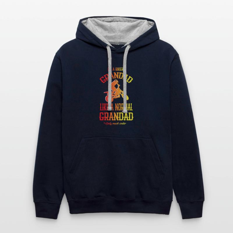 Biker I'm A Biker Grandad Like A Normal Grandad