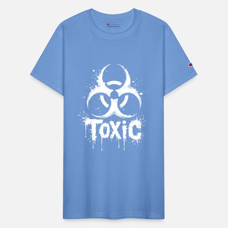 Biohazard Symbol Toxic Grunge Style