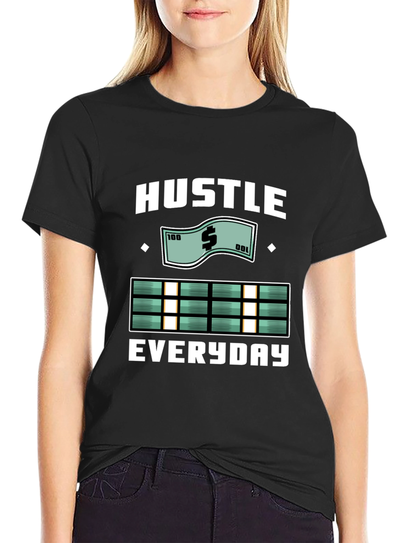 Hustle Everyday Graphic T-Shirt