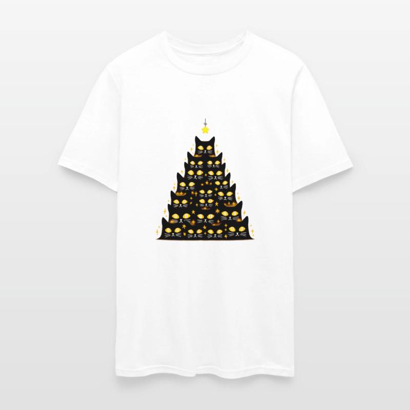 Black Cats Christmas Tree