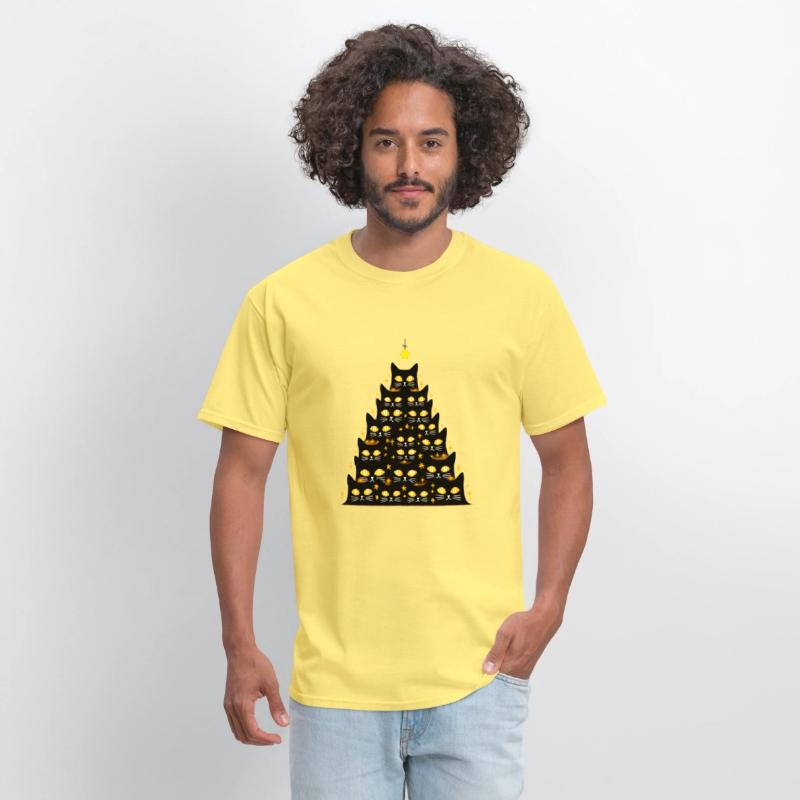 Black Cats Christmas Tree