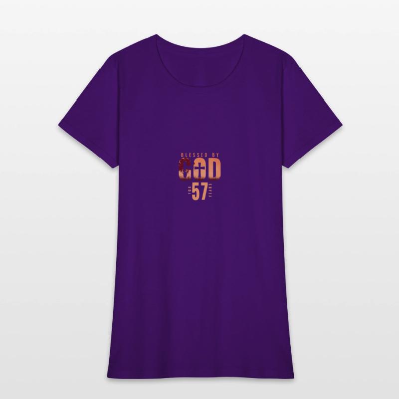 Blessed By God For 57 Years 57th Birthday